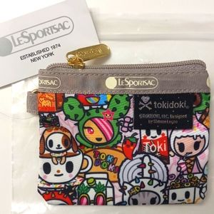 Tokidoki x Lesportsac Pouch NWT